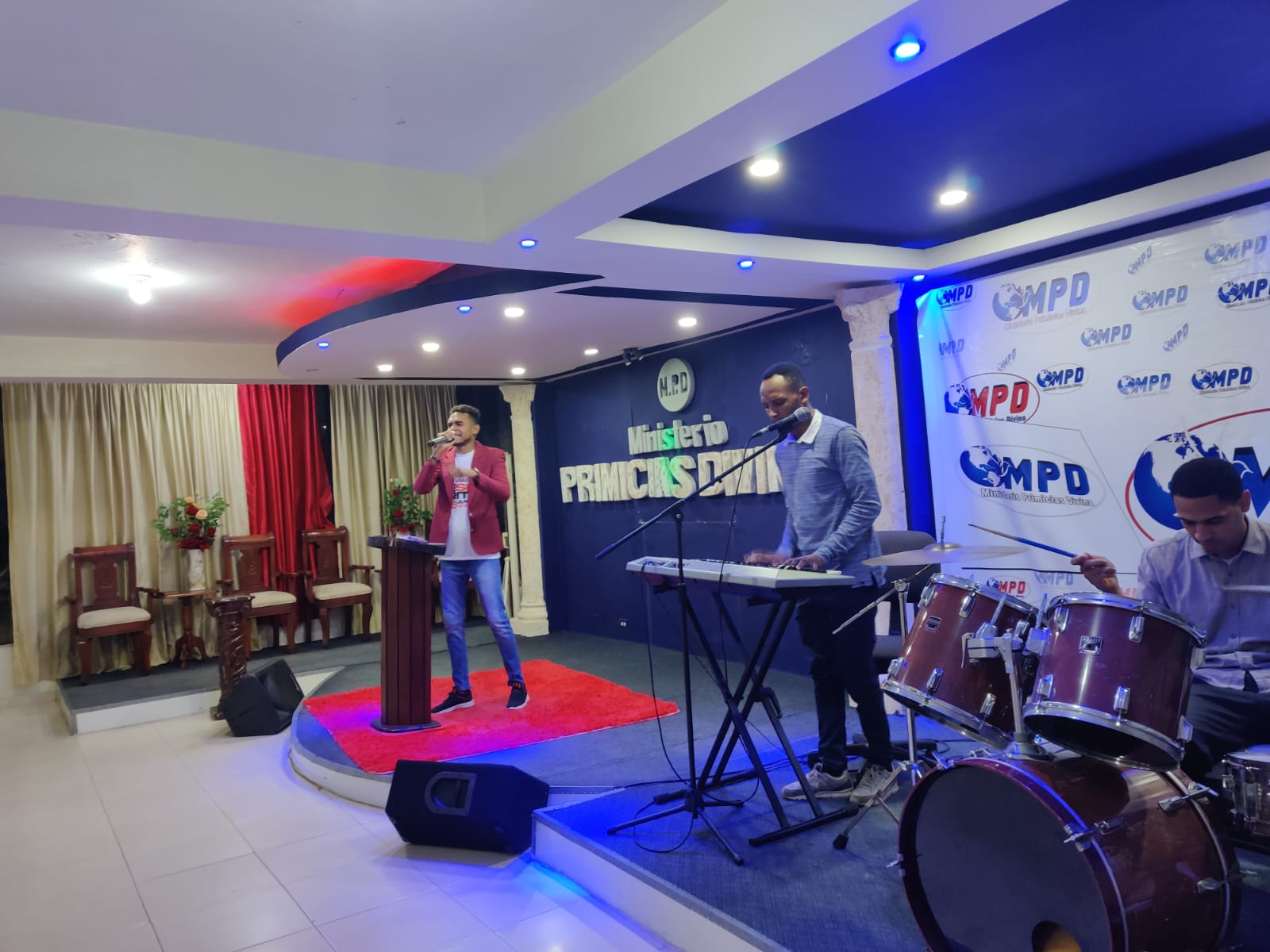 Predicando desde el púlpito